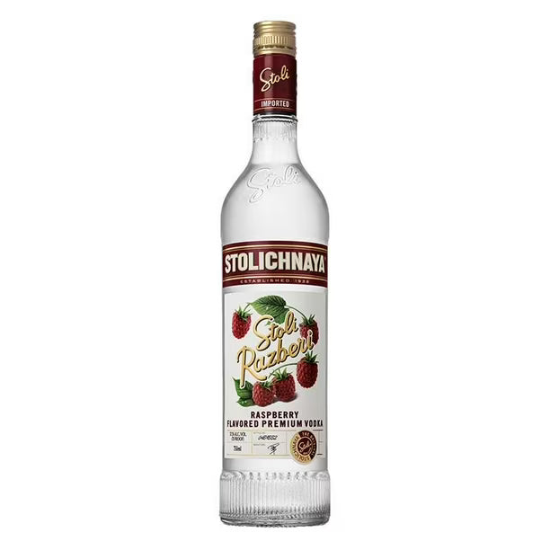 Vodka Stoli Rapsberry 37,5° Botella 750cc