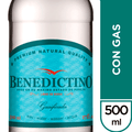 Agua benedictino Con Gas 500cc