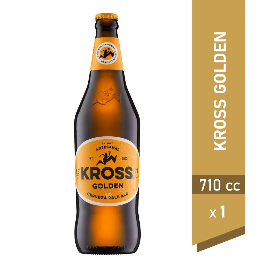 Cerveza Kross Golden Ale 5.3° 710cc