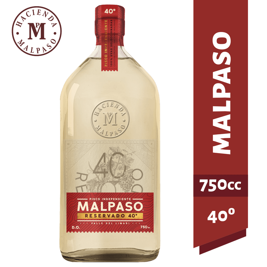 Pisco Mal Paso 40° 750cc