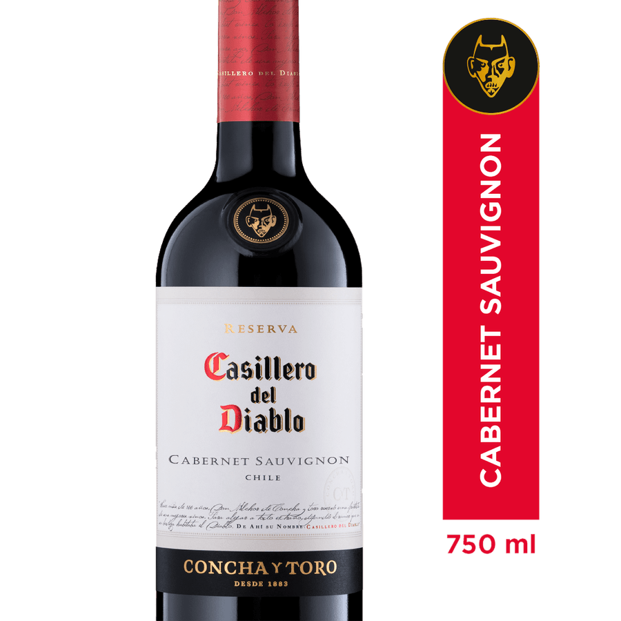Vino Casillero del Diablo Reserva Cabernet Sauvignon 750cc