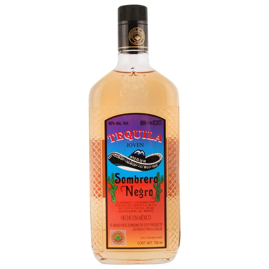 Tequila Sombrero Negro Joven 40° 750cc
