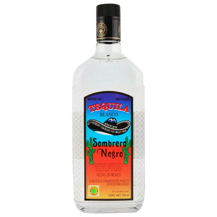 Tequila Sombrero Negro 40° 750cc