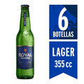 Pack 6 un. Cerveza Royal Guard Premium Lager 5° 355cc