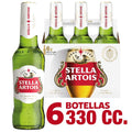 Pack 6 un. Cerveza Stella 4,8° 330cc