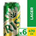 Pack 6 un. Cerveza Cristal Lager 4.6° 470cc