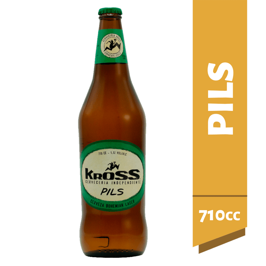 Cerveza Kross Pils 5.1° 710cc