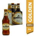 Pack 4 un. Cerveza Kross Golden Ale 5.3° 330cc