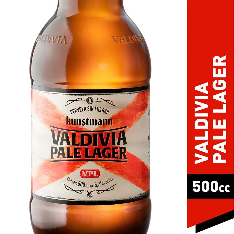 Cerveza Kunstmann Valdivia Pale Ale Lager 5.2° 500cc