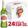 Caja 24 un. Cerveza Stella Artois Lager 5.2° 330cc