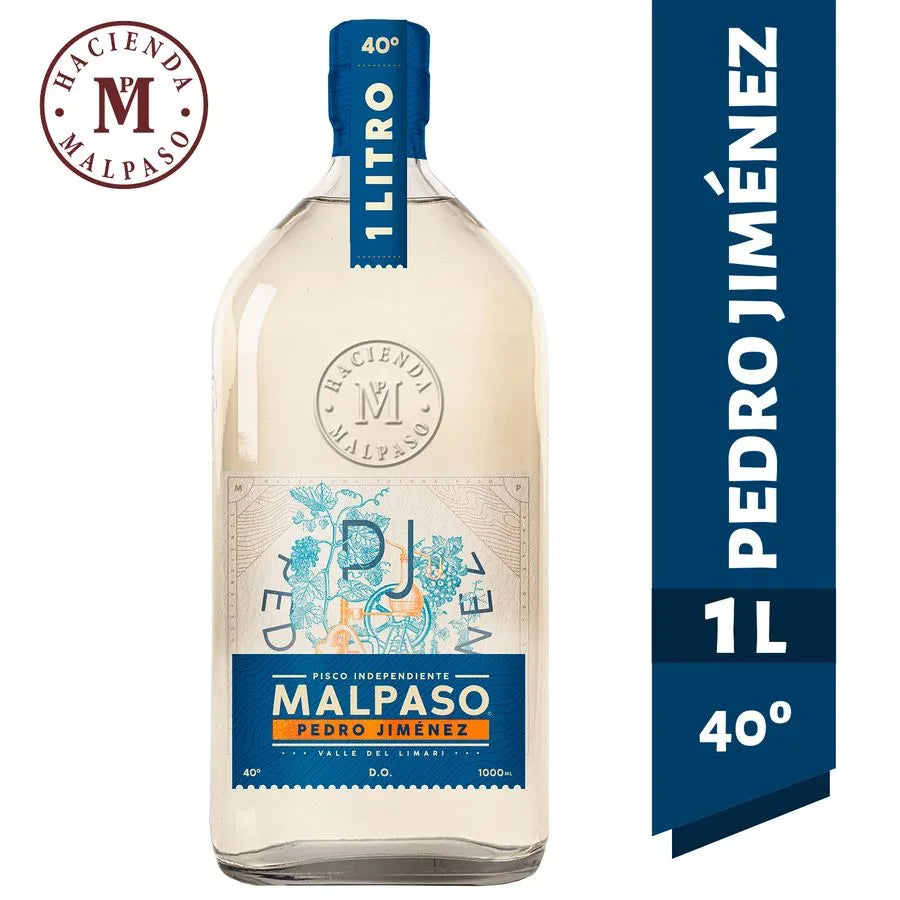 Pisco Mal Paso Pedro Jimenez 40° 1 LT