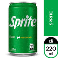 Pack 6 un. Bebida Sprite 220cc