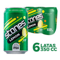 Pack 6 un. Cerveza Stones Limon Fruit Beer 2.5° 350cc