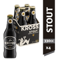 Pack 4 un. Cerveza Kross Stout 5.2° 330cc