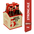Pack 4 un. Cerveza Kross 5 Aniversario Strong Ale 7.2° 330cc