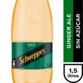 Bebida Ginger Ale Schweppes Sin Azucar 1.5 LT