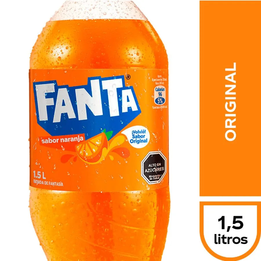 Bebida Fanta Naranja 1.5 LT