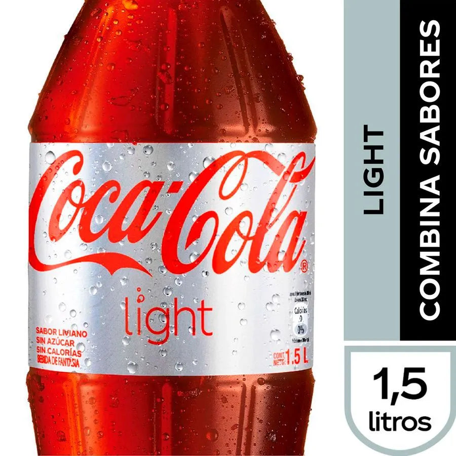 Pack 6 unid. Bebida Coca-Cola Light 1.5 LT
