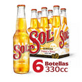 Pack 6 un. Cerveza Sol Lager 4,5° 330cc