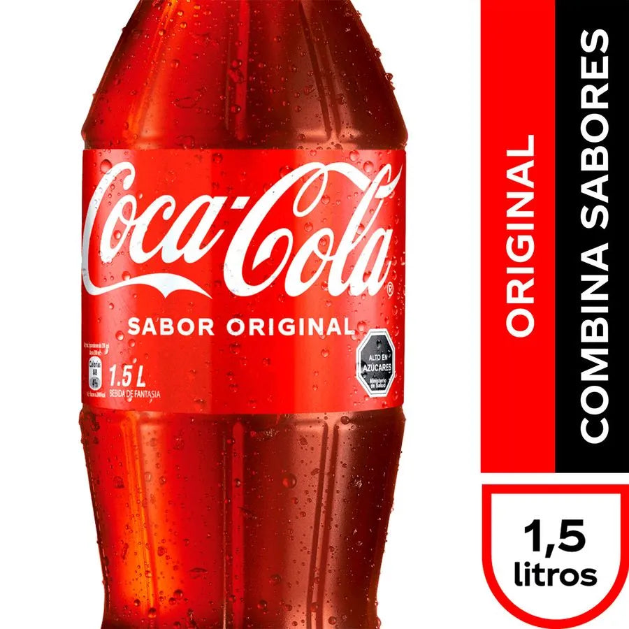 Pack 6 unid. Bebida Coca-Cola Original 1.5 LT