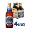 Pack 4 un. Cerveza Austral Calafate 5° 330cc