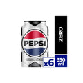 Pack 24 un. Bebida Pepsi Zero Lata 350cc